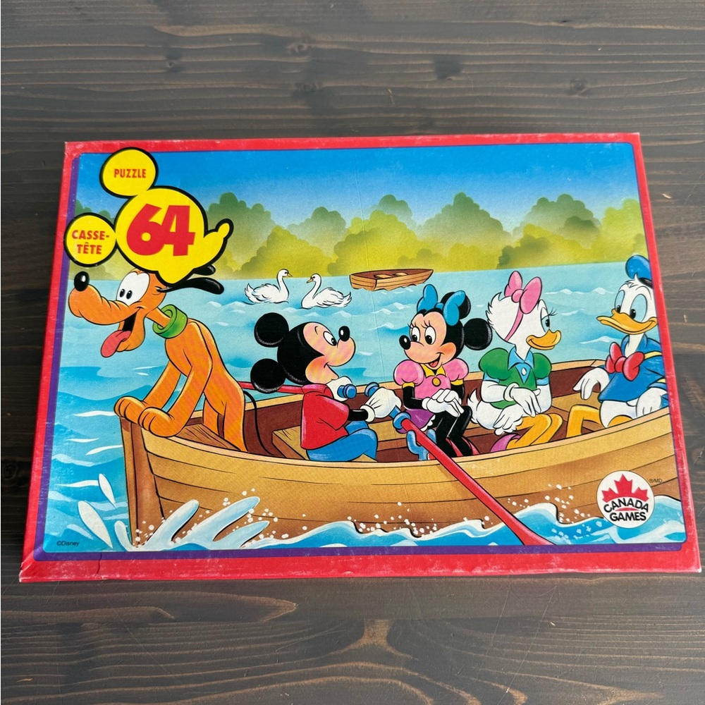 Vintage Canada Games 
Disney Character puzzle